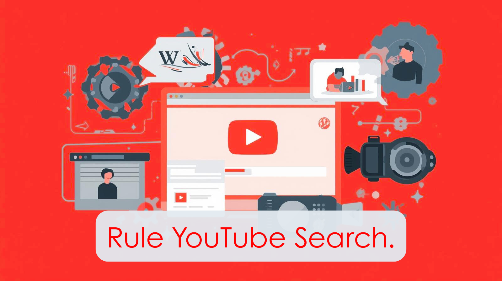 Small business owner optimizing YouTube video for SEO and search rankings