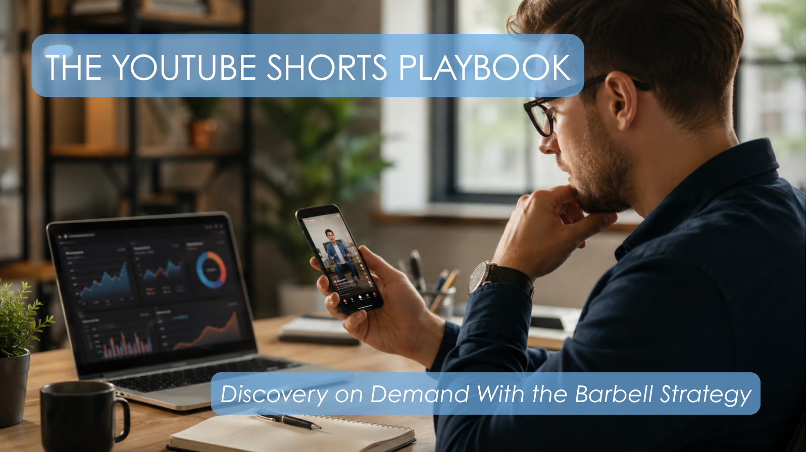 YouTube Shorts barbell strategy for small business 2026 — short-form discovery plus long-form conversion